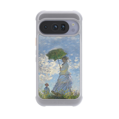 Google Pixel 10 Pro NIVOmax Frau mit Sonnenschirm - Monet