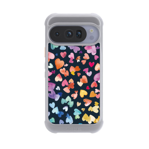 Google Pixel 10 Pro NIVOmax Coeurs de la Saint-Valentin noirs