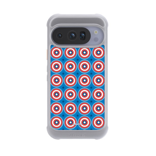 Google Pixel 10 Pro NIVOmax Captain American Shield Pattern