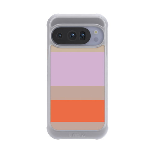 Google Pixel 10 Pro NIVOmax Moca Lila Orange Stripes