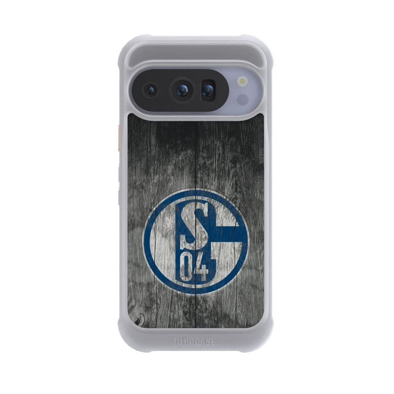 Pixel 10 Pro NIVOmax Schalke 04 Holz Look
