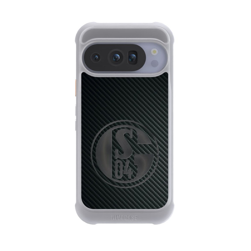 Pixel 10 Pro NIVOmax Schalke 04 Carbon Look