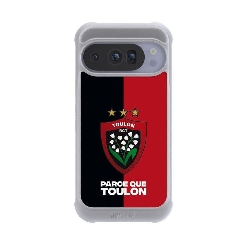 Pixel 10 Pro NIVOmax RCT Logo Rouge Noir
