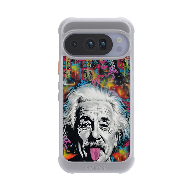Pixel 10 Pro NIVOmax Physiker Bunte Zunge Raus
