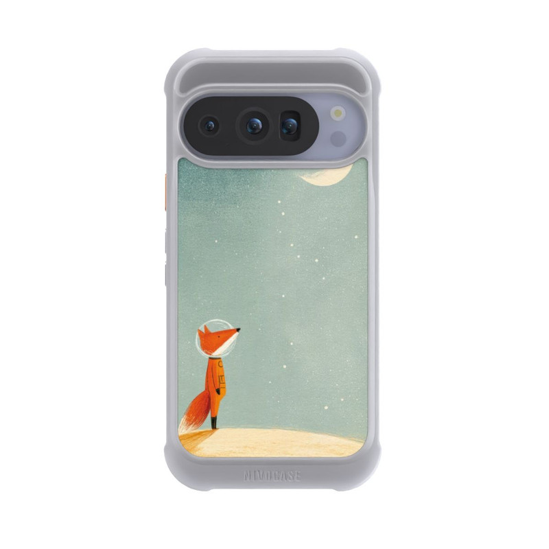 Pixel 10 Pro NIVOmax Fuchs im Mondlicht