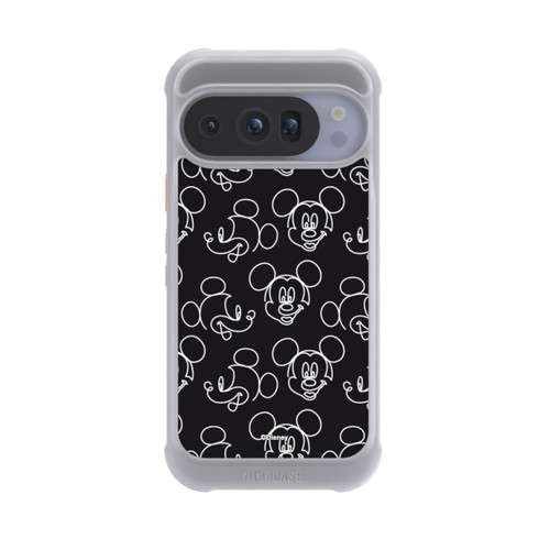 Google Pixel 10 Pro NIVOmax Disney Mickey Muster Schwarz