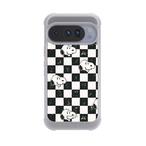 Google Pixel 10 Pro NIVOmax Snoopy Heads Checked Pattern