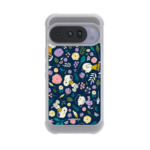 Google Pixel 10 Pro NIVOmax Peanuts Dark Flower Pattern