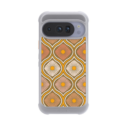 Google Pixel 10 Pro NIVOmax Groovy 70s Retro Mid-Century Daisy Flowers