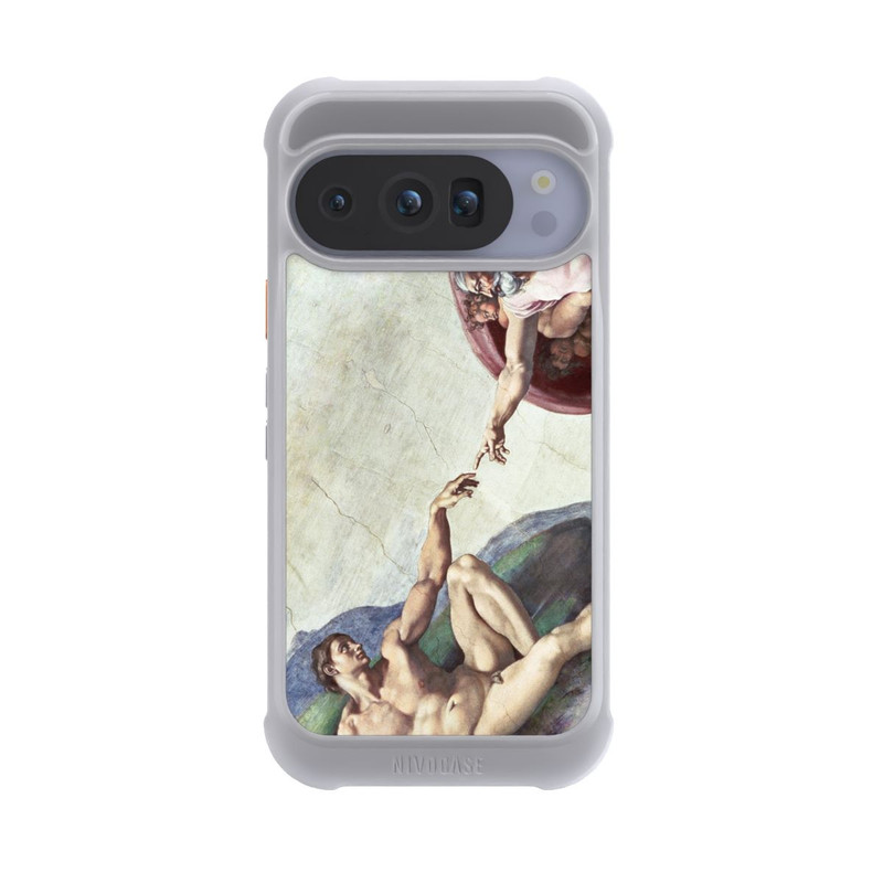 Pixel 10 Pro NIVOmax Michelangelo Buonarroti Erschaffung von Adam