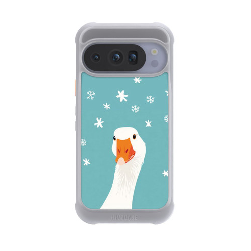 Google Pixel 10 Pro NIVOmax Funny Goose Stars Blue with AI