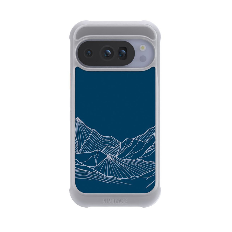 Pixel 10 Pro NIVOmax Courbes de niveau de Blue Mountain