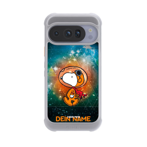 Google Pixel 10 Pro NIVOmax Snoopy Voyageur de l'espace Personnalisable