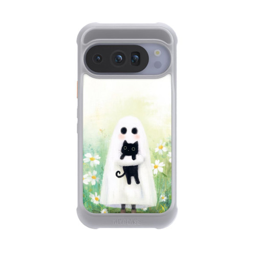 Google Pixel 10 Pro NIVOmax Geist und Katze Halloween mit KI