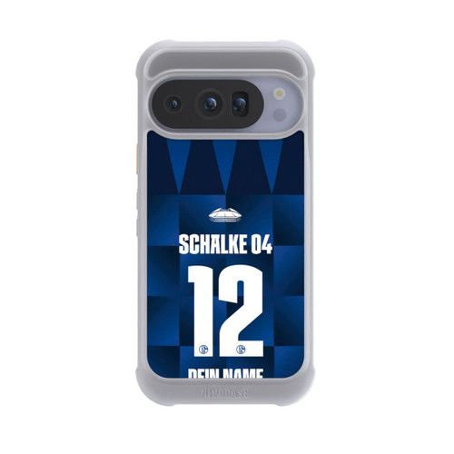 Google Pixel 10 Pro NIVOmax Schalke 04 Trikot Personalisierbar 26-27