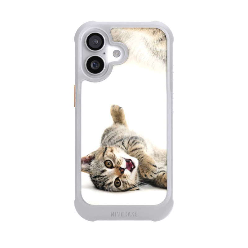iPhone 17 NIVOmax Cat Rolling around