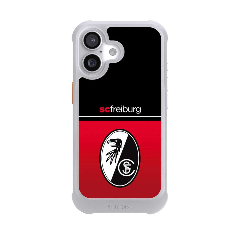 iPhone 17 NIVOmax SC Freiburg - Schwarz Rot