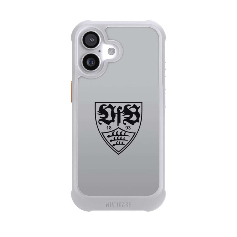 iPhone 17 NIVOmax VfB Stuttgart Wappen Grau