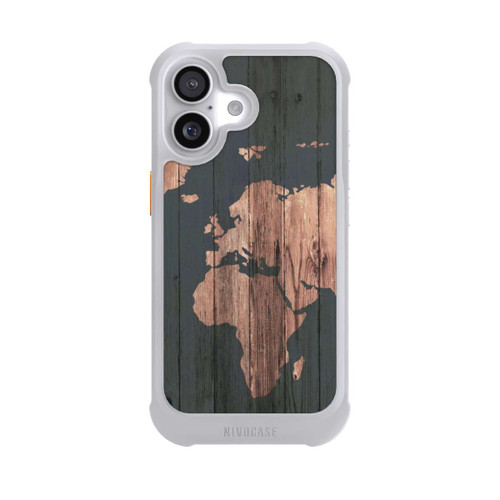 NIVOmax Wooden World Map