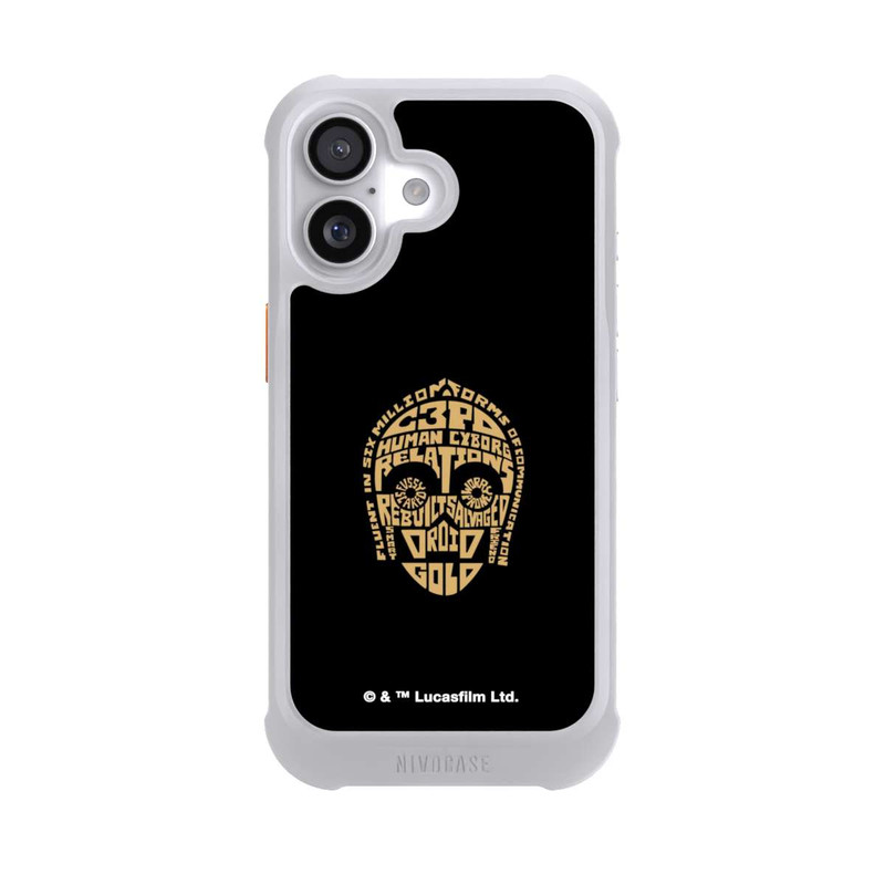 iPhone 17 NIVOmax C3PO Typo Grafisch