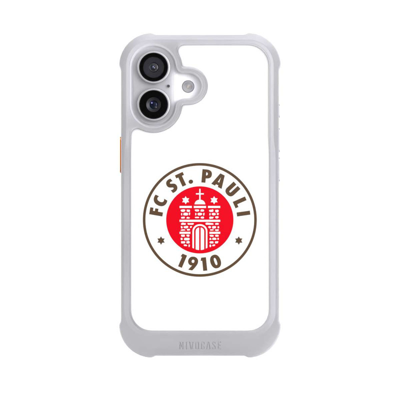 iPhone 17 NIVOmax FC St.Pauli Logo Weiss