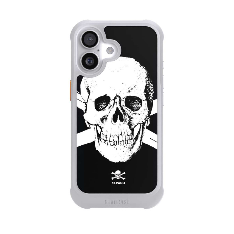 iPhone 17 NIVOmax FC St.Pauli CloseupSkull
