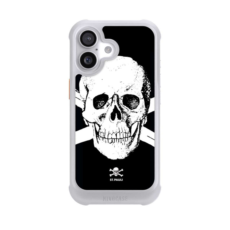 iPhone 17 NIVOmax FC St.Pauli CloseupSkull
