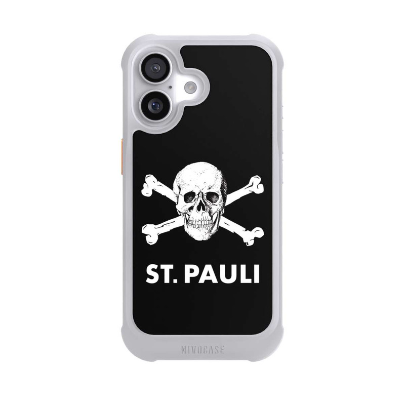 iPhone 17 NIVOmax FC St.Pauli WhiteSkull