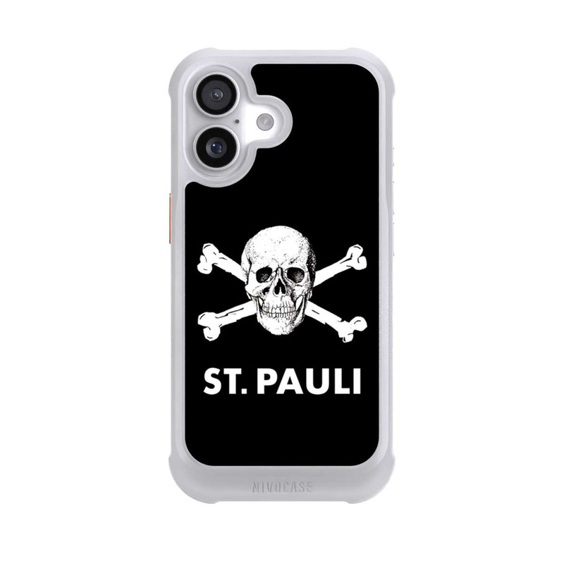 iPhone 17 NIVOmax FC St.Pauli WhiteSkull