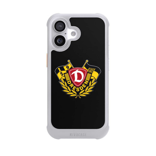  NIVOmax Dynamo Wappen mit Fahnen