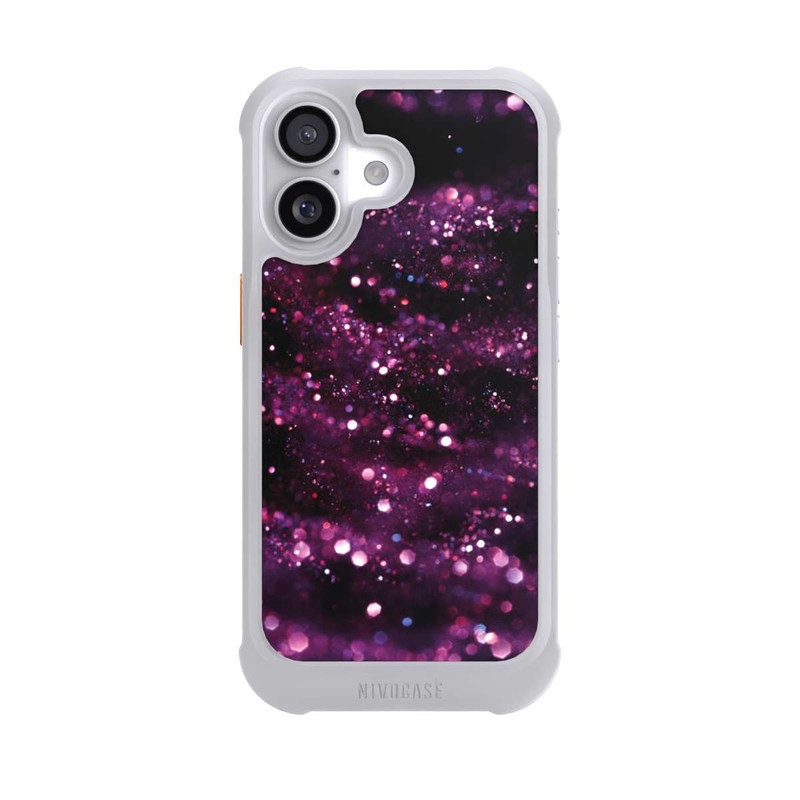 iPhone 17 NIVOmax Lilac Sparkles Look