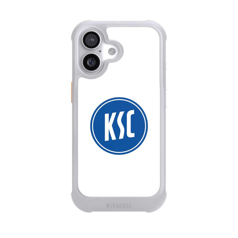 iPhone 17 NIVOmax KSC Logo auf Weiß