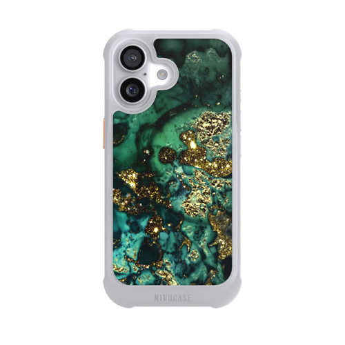  NIVOmax Cyan Glitzer Marmorlook