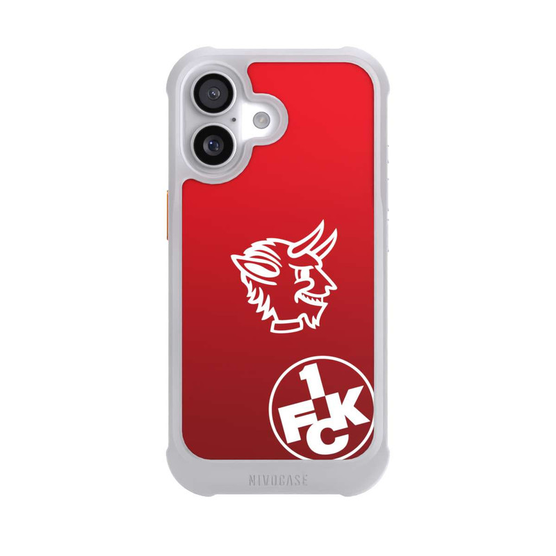 iPhone 17 NIVOmax Teufelskopf FCK auf Rot