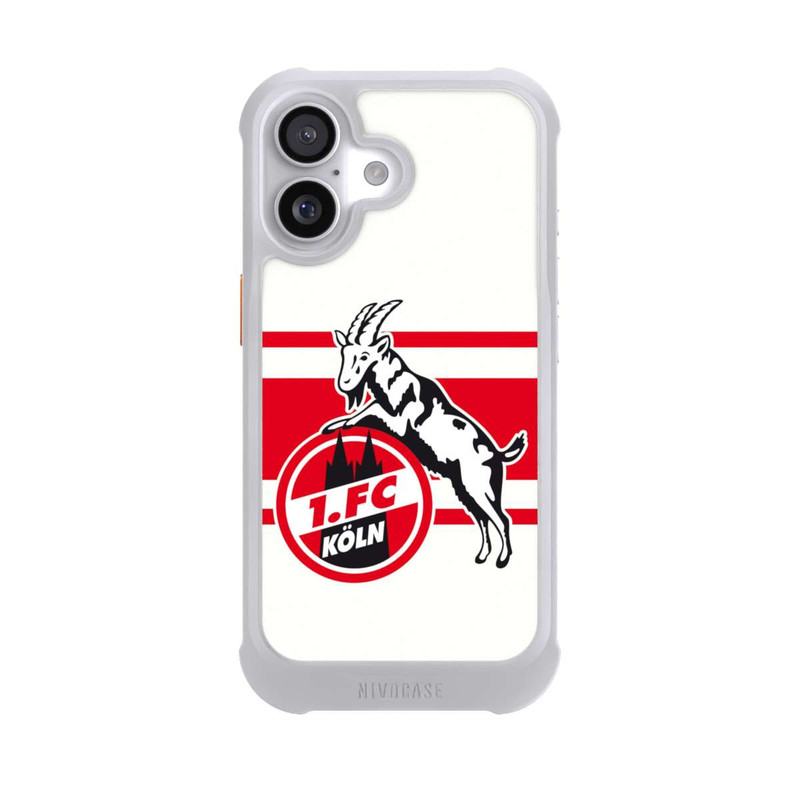 iPhone 17 NIVOmax White Red Stripes 1.FC