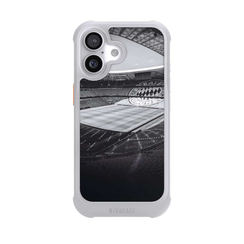 iPhone 17 NIVOmax Stadion FC Bayern - Black White