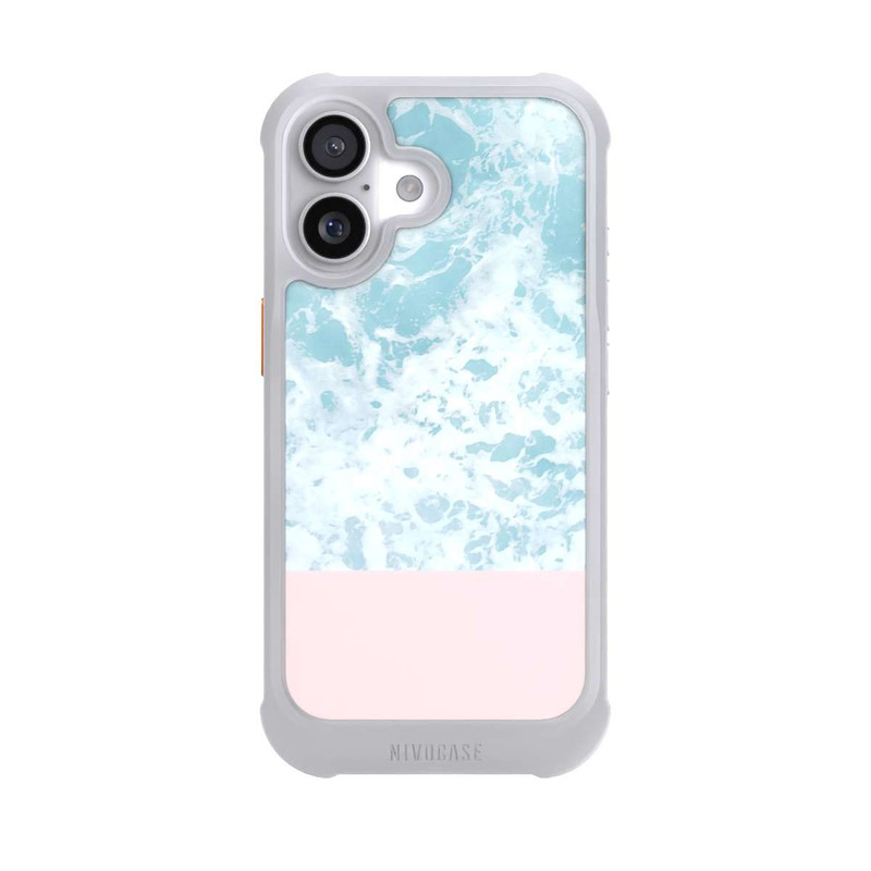 iPhone 17 NIVOmax Rose sur la mer