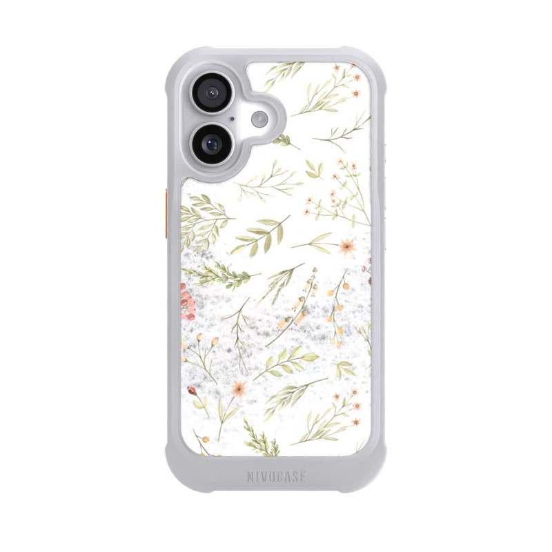 iPhone 17 NIVOmax Floral Marble