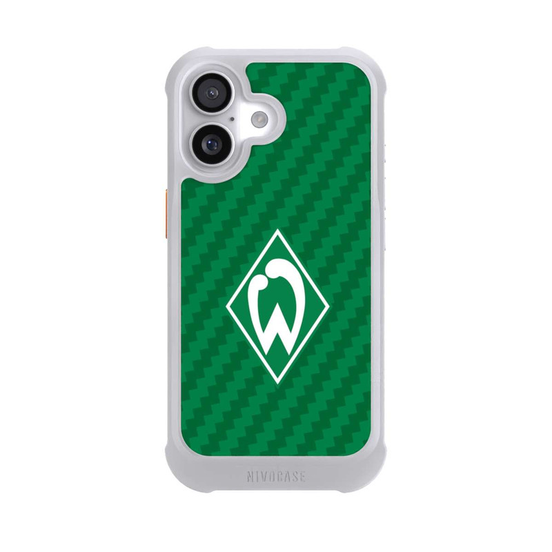 iPhone 17 NIVOmax Carbonlook - Werder Bremen