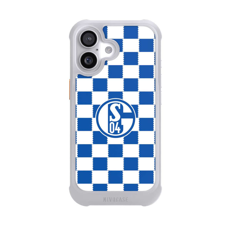 iPhone 17 NIVOmax Muster Schalke 04