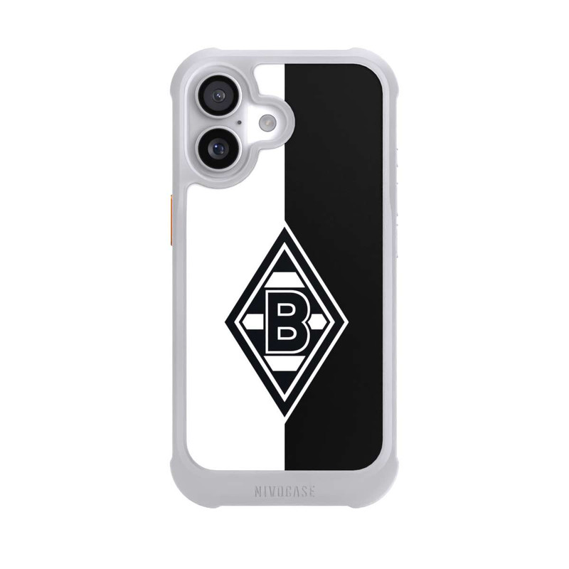 iPhone 17 NIVOmax Borussia Raute Schwarz-Weiss