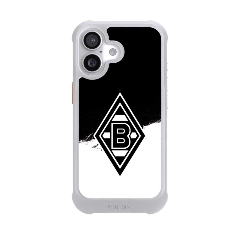 iPhone 17 NIVOmax Borussia Scratch Schwarz-Weiss