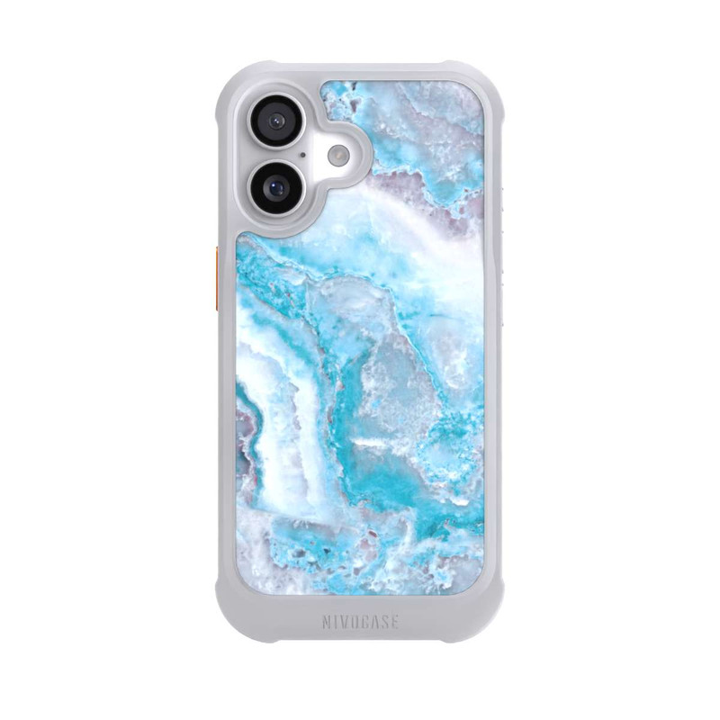 iPhone 17 NIVOmax Pierre précieuse bleu clair