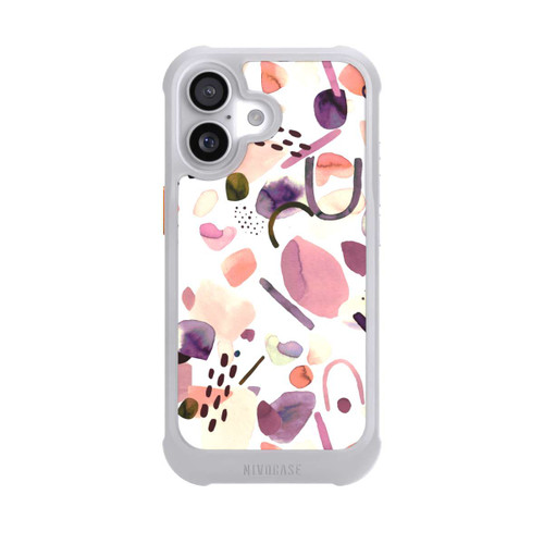  NIVOmax Aquarelle Formes abstraites Mauve
