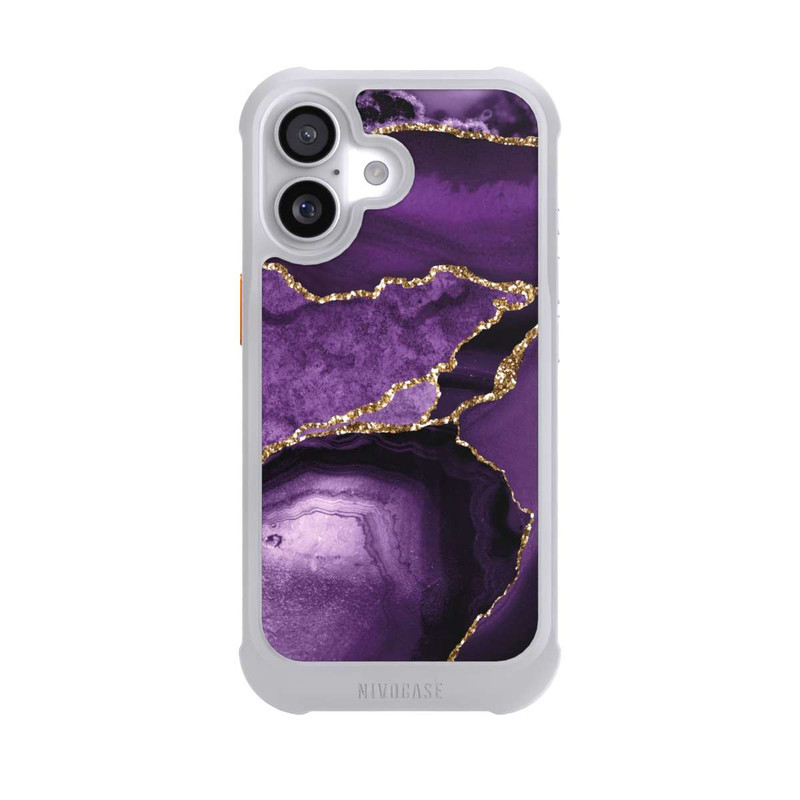 iPhone 17 NIVOmax Lila Marmor Landschaft