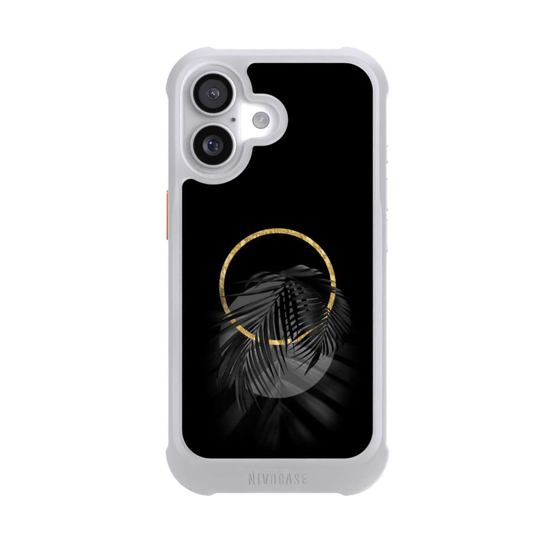 iPhone 17 NIVOmax Feuille tropicale noire