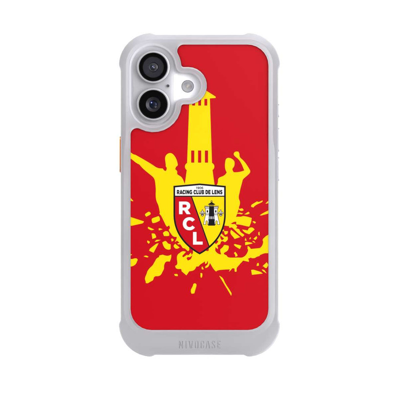 iPhone 17 NIVOmax RCL Tower Yellow on Red
