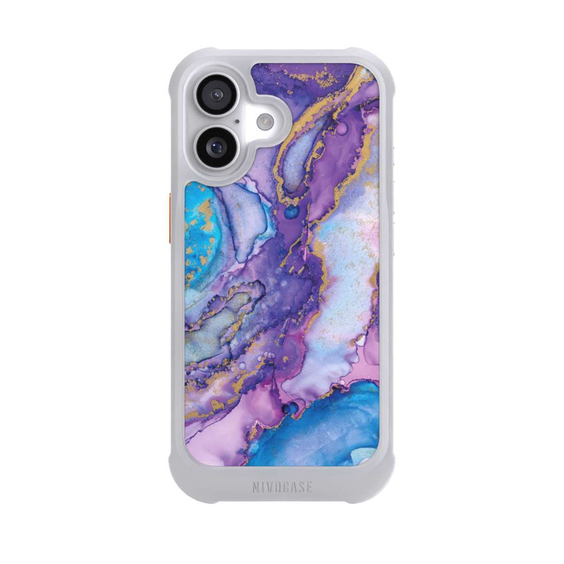 iPhone 17 NIVOmax Strudel lila und blau