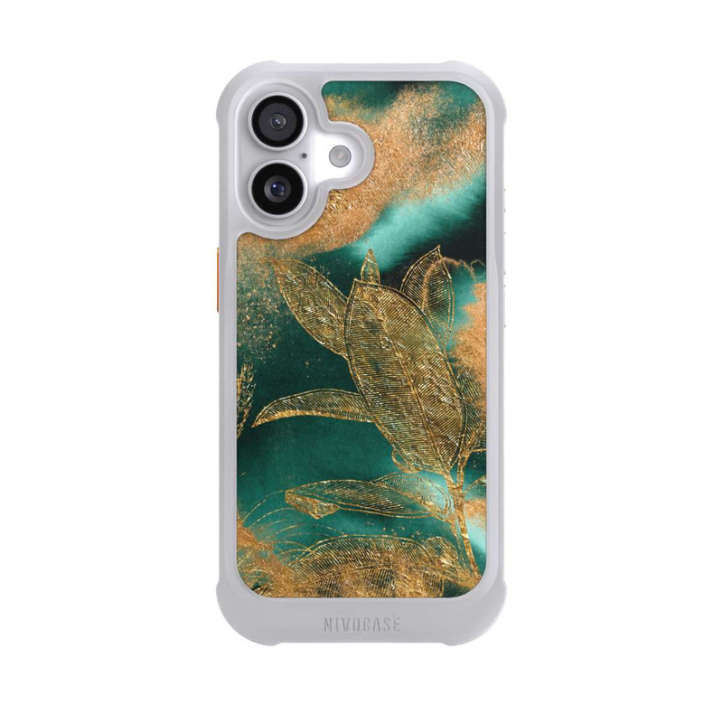 iPhone 17 NIVOmax Gold und Grün Natur