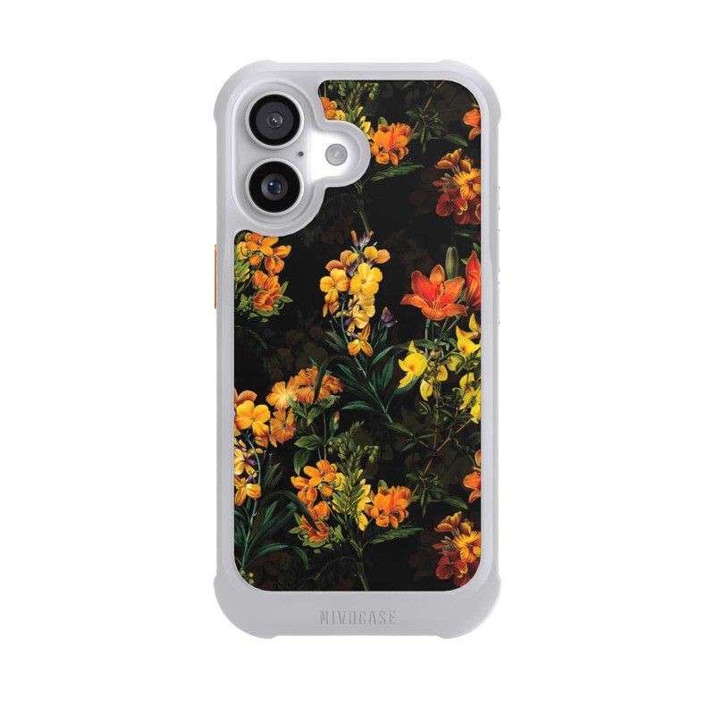 iPhone 17 NIVOmax Bunte Blumen Gelb